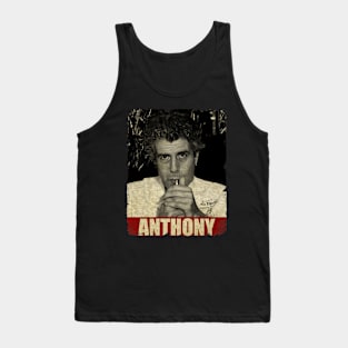 Anthony Bourdain - NEW RETRO STYLE Tank Top